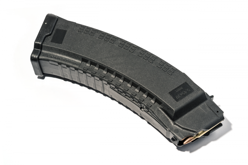 Магазин Pufgun Сайга 5.45 60 патронов с металлическим зацепом , арт. Mag SG545 60/B M1